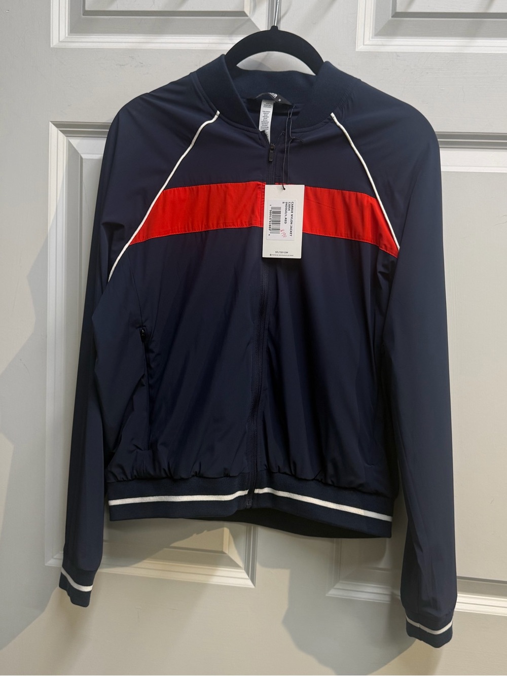 Splits59 carrie nylon jacket indigo / lotus red